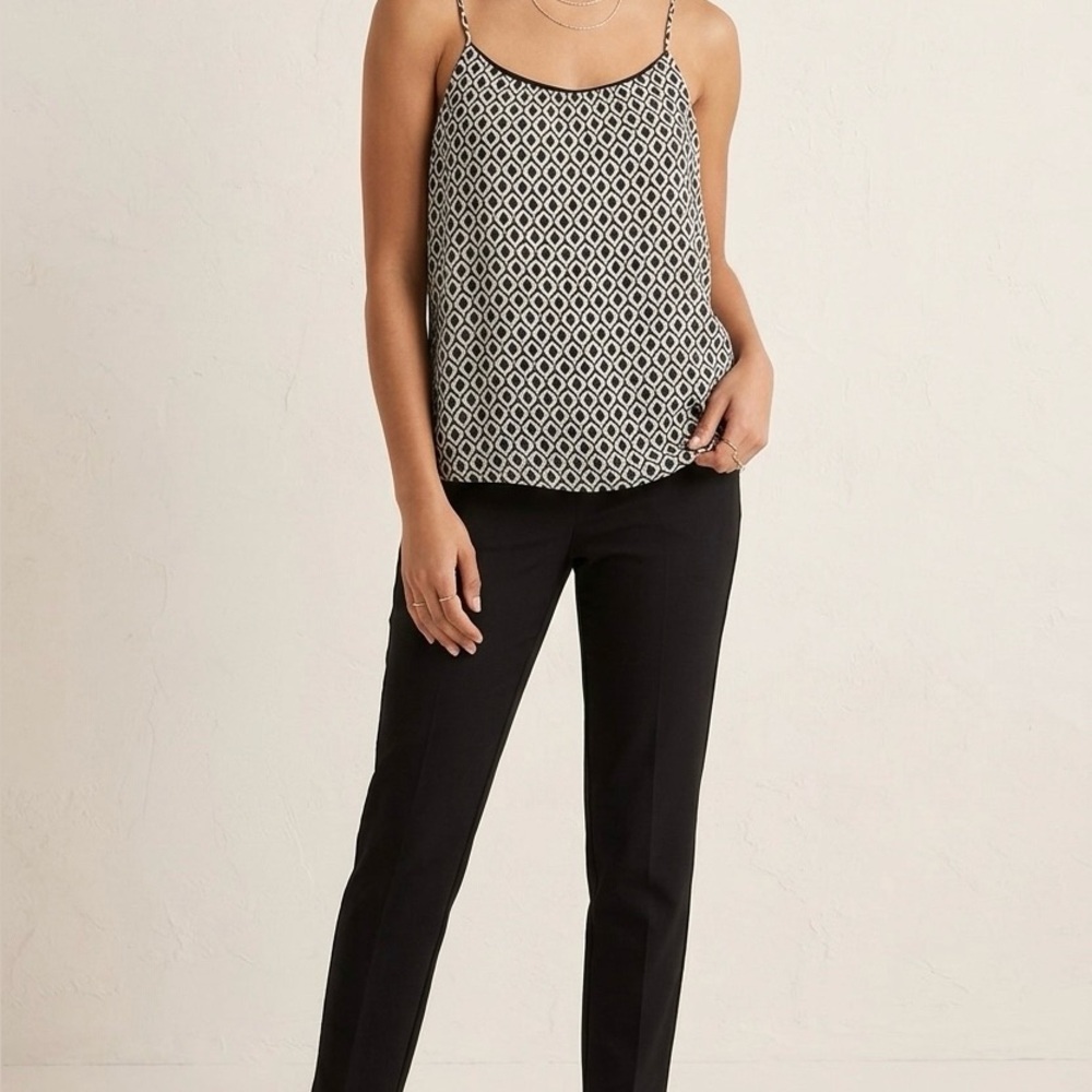 🌟H&M Black and White Asymmetrical Camisole
